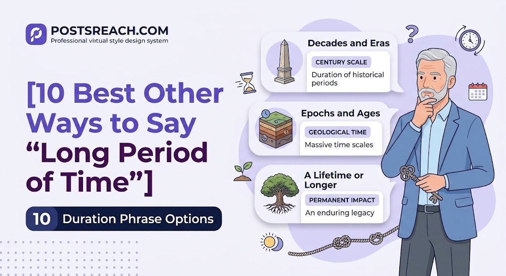 another way to say long period of time