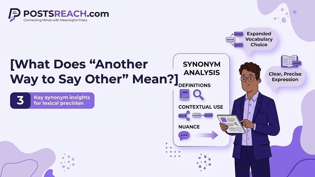 another way to say other