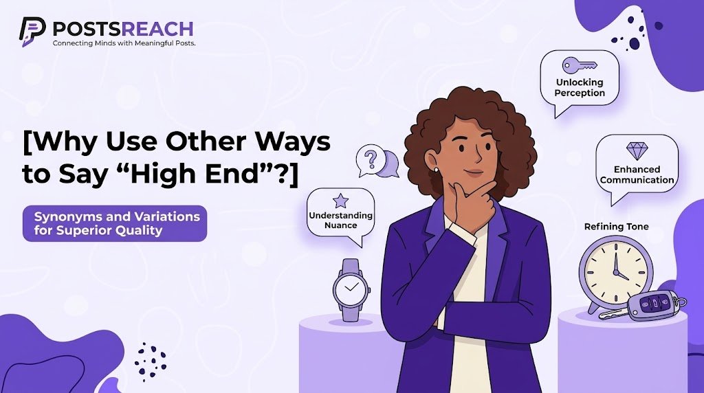 another way to say high end