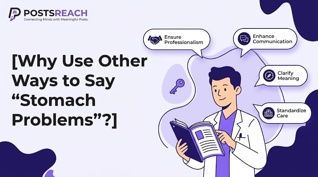 another way to say stomach problems