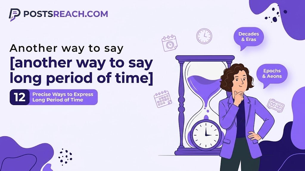 another way to say long period of time