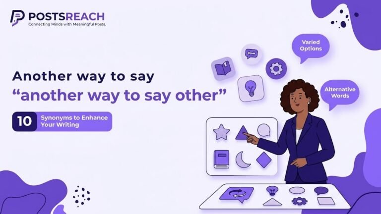 another way to say other