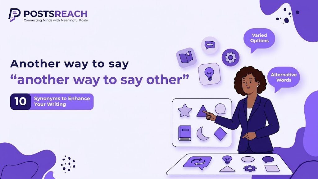 another way to say other