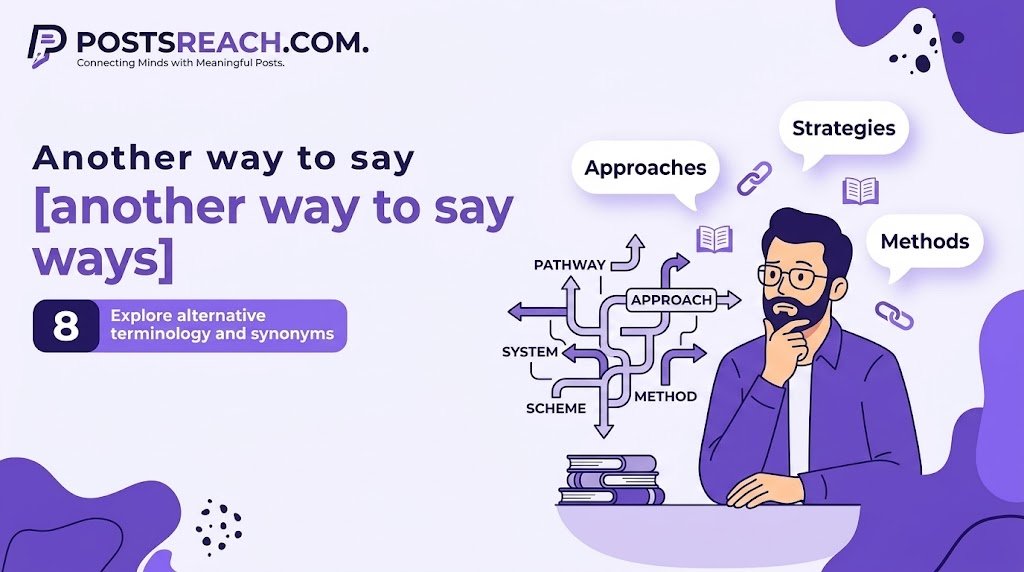 another way to say ways