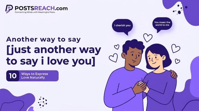 just another way to say i love you