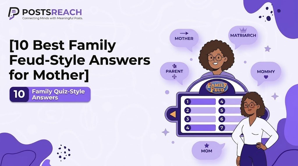 another way to say mother family feud answers